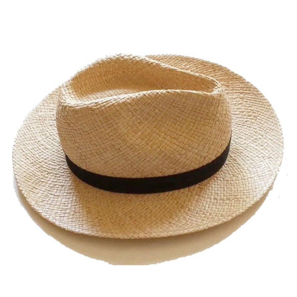 Scala Pro Series Golf Raffia Fedora Hat Large